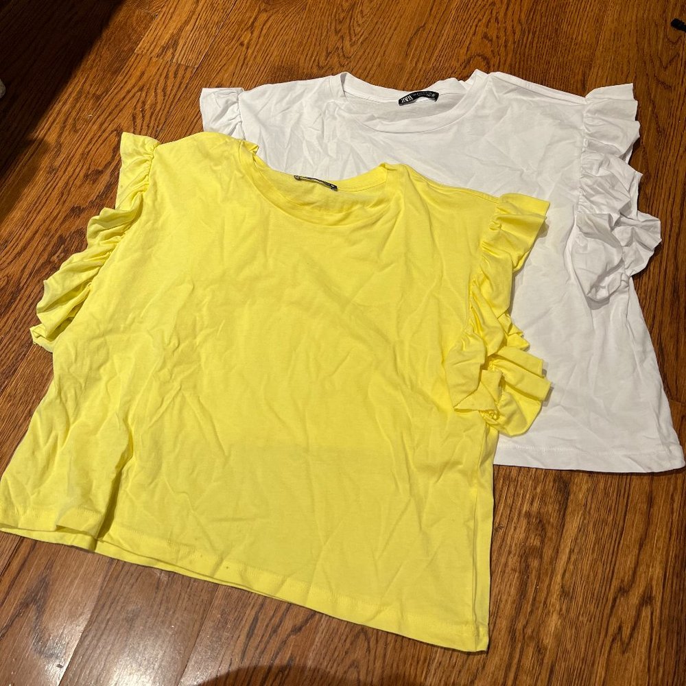 Zara Ruffle Tops